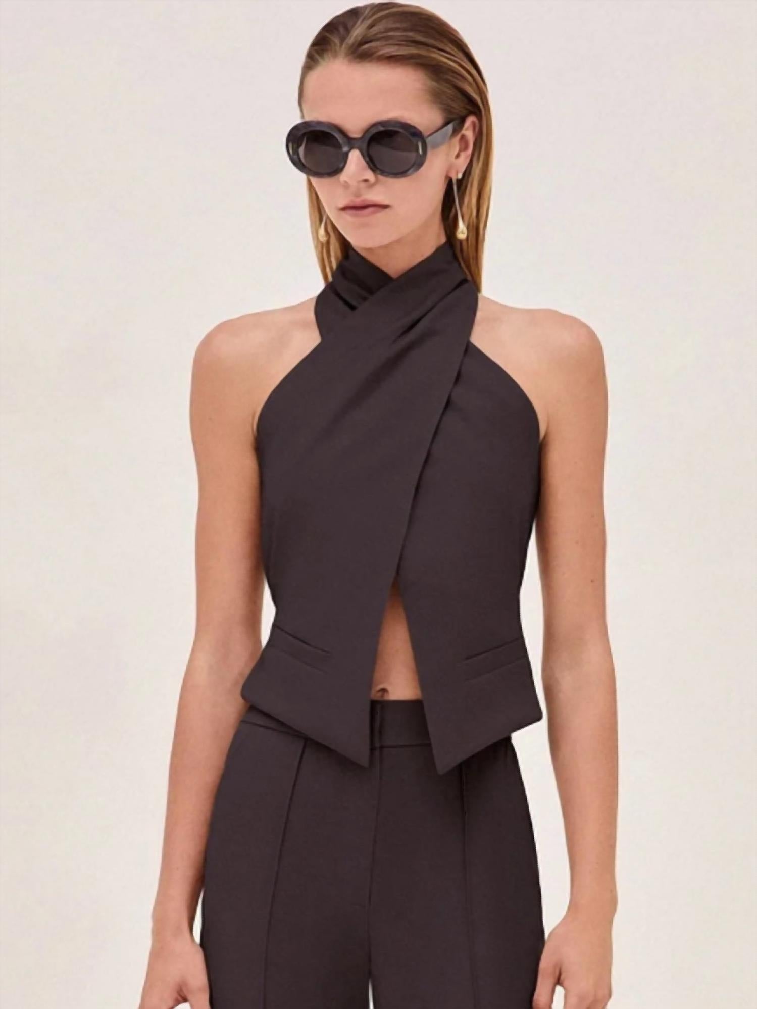 Alexis - Olfi Chic Halter Vest