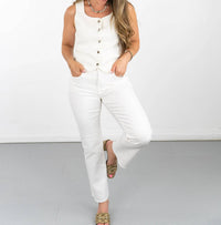 Miou Muse - Vanna Knit Vest Top