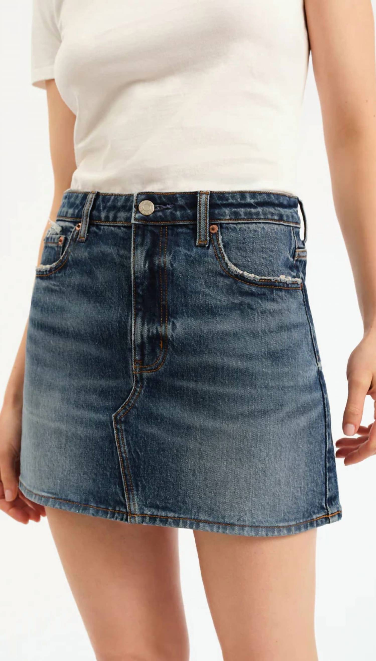 Daze - Authentic Malibu Denim Skirt