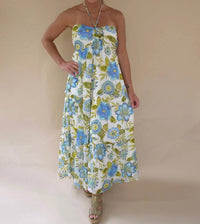Trend:Notes - Beach Foam Floral Maxi Dress