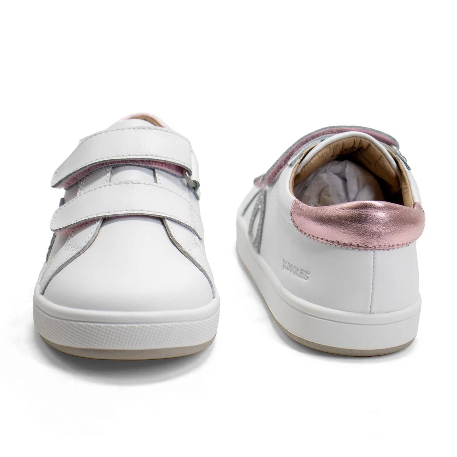 Oldsoles - Girl's Kix Premium Leather Sneakers