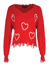 Simply Southern - Heart Eyes Sweater