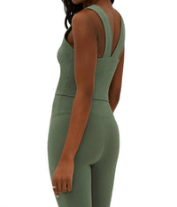 Beach Riot Evelina Top in olive - women's intimate - alternate view