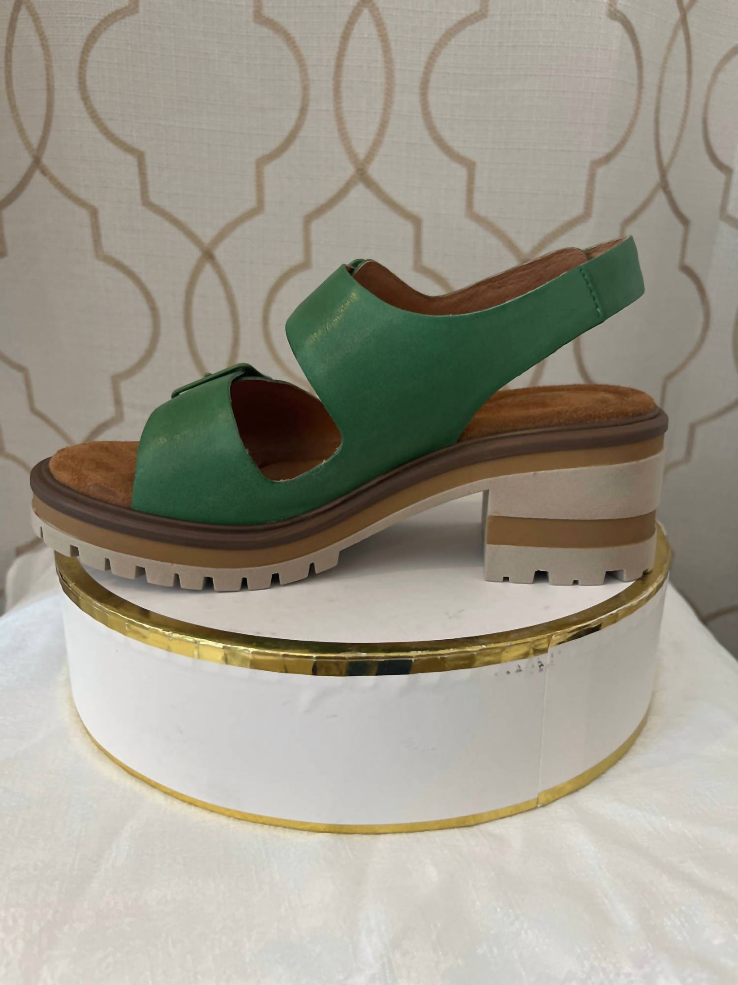 Salvia - Women's Honey Stacked Heel Sandal