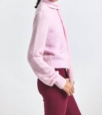 Derek Lam 10 Crosby - Plush Knit Tie Neck Sweater