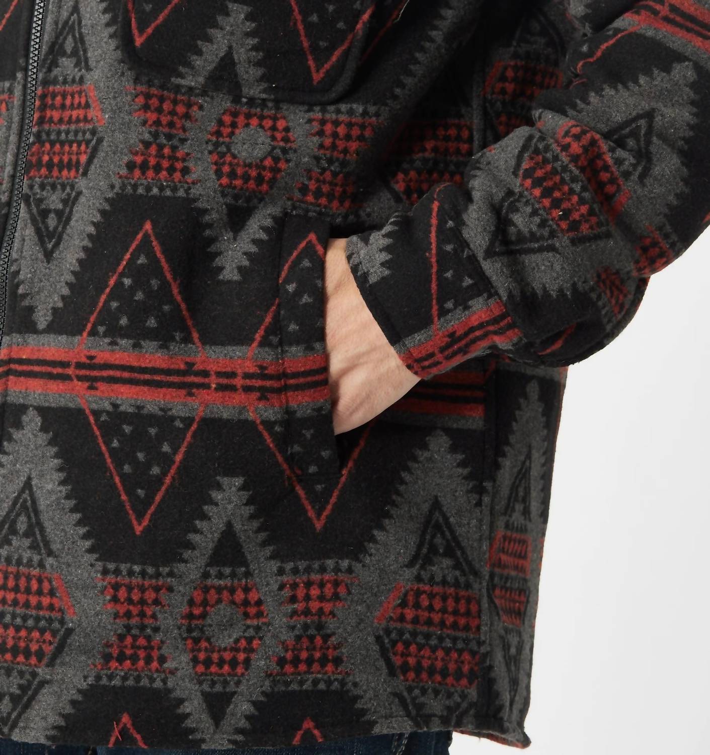 Outback Trading Co. - Koda Aztec Wool Zip Up Jacket