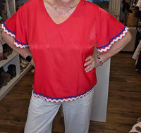 Pine Apparel - Ric Rac Row Top