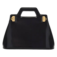 Salvatore Ferragamo - Women's Wanda Patent Leather Top Handle Handbag