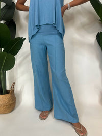 Fresh Laundry - Foldovers Linen Pant