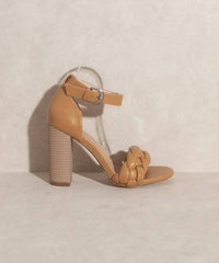 Oasis Society - Women's Daleyza Chain Ankle Heels