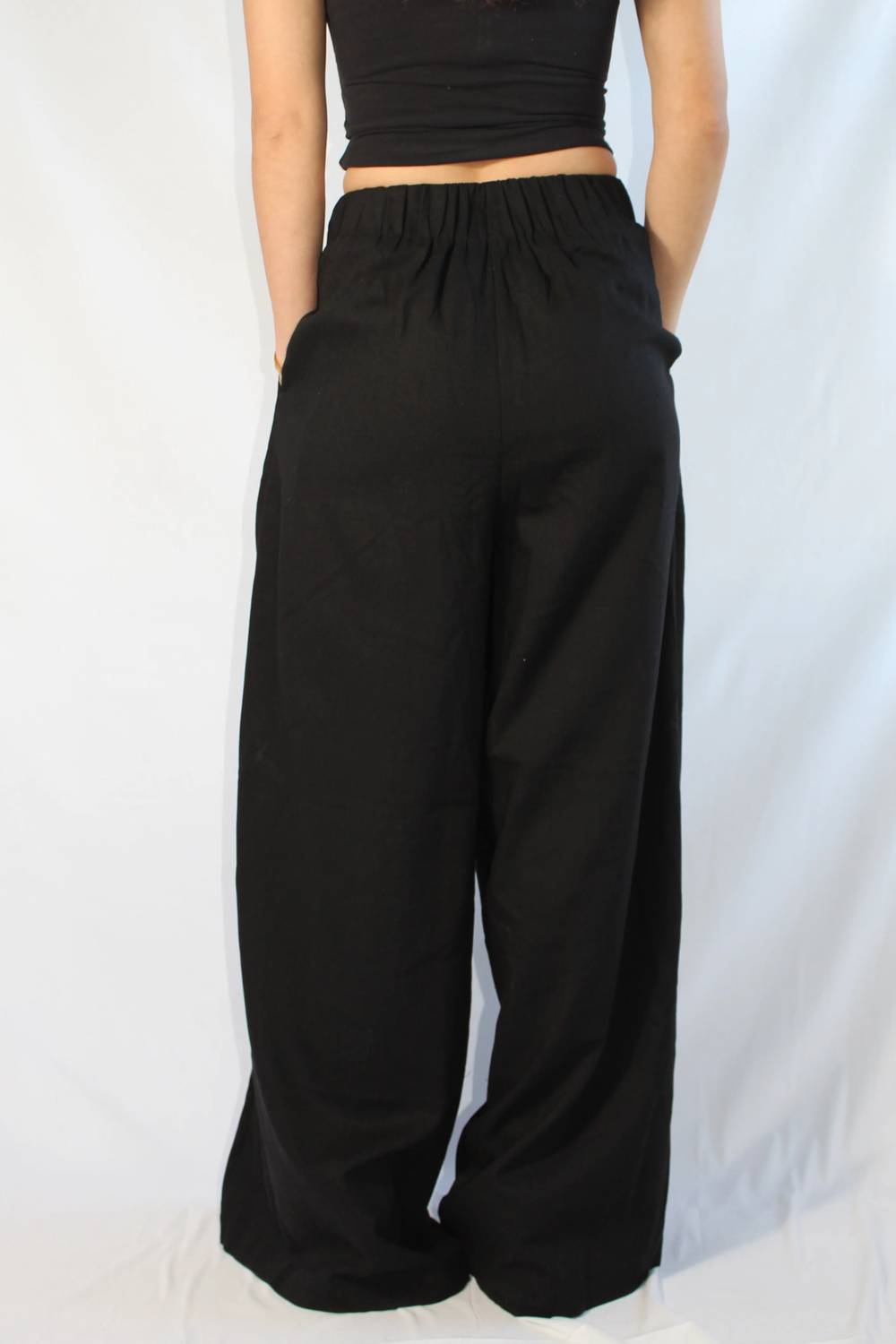 Sky To Moon - Linen Wide Leg Pants
