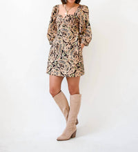 Strut & Bolt - Painted Paisley Dress