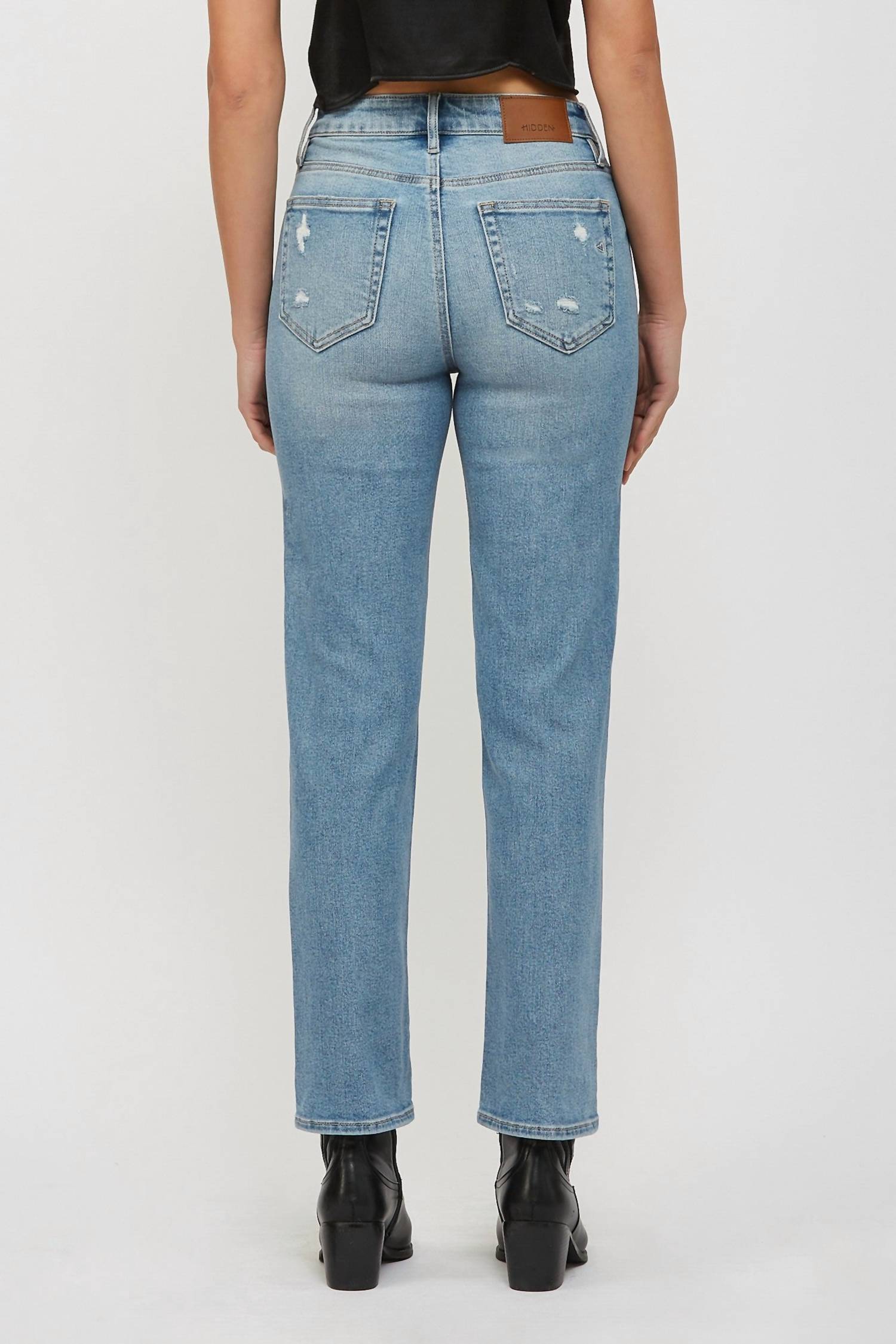 Hidden - Medium Clean Classic Stretch Straight Jean