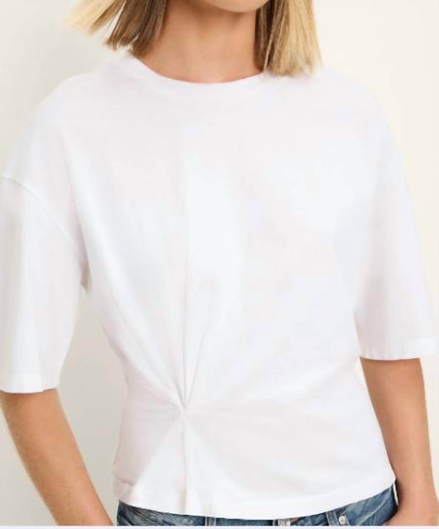 Michael Stars - Zinnia Tokyo Jersey Side Pleated Tee