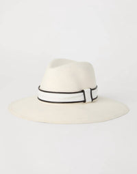 Brunello Cucinelli - Women's Panama Hat With Gros Grain Ribbon