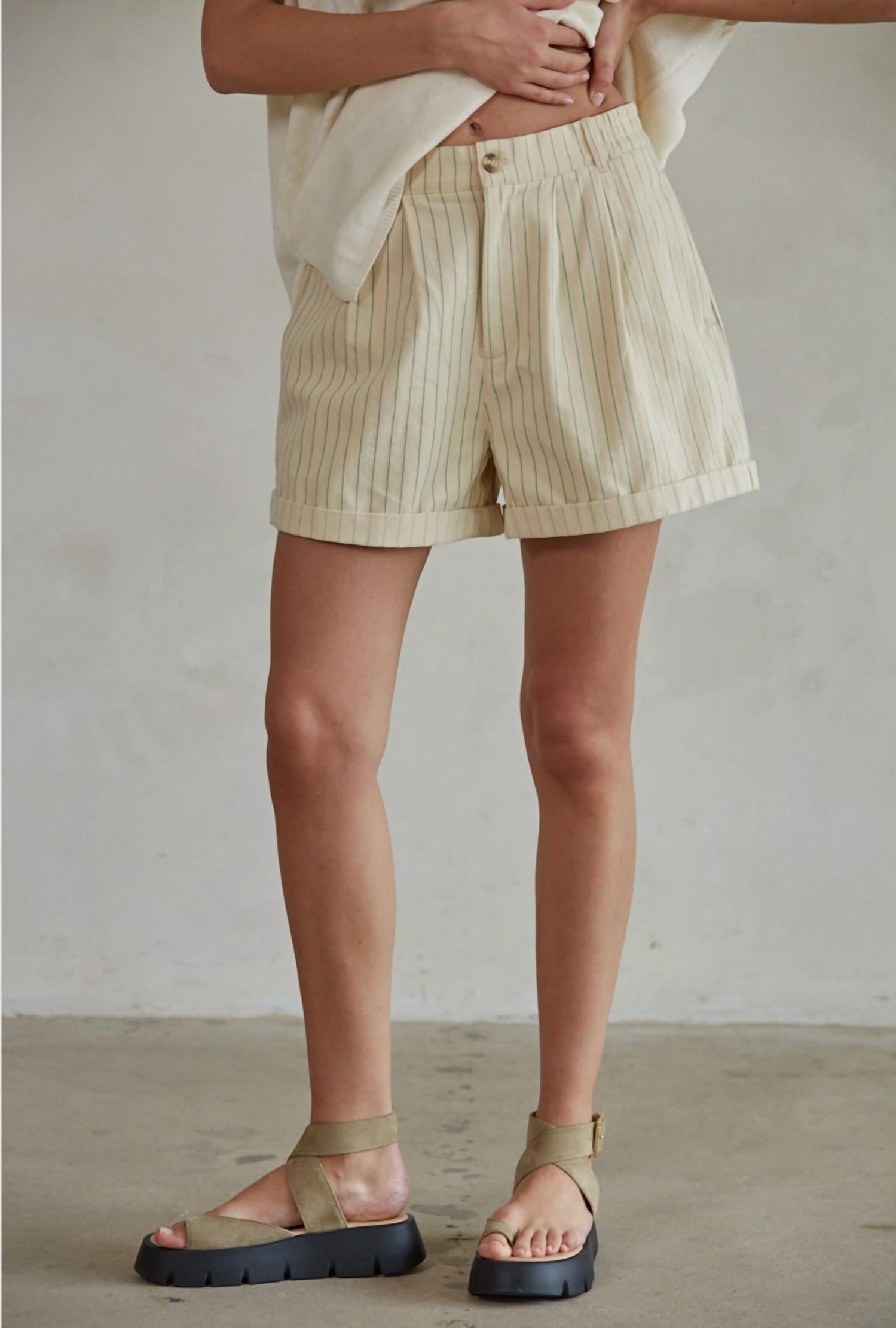 By Together - Soren Wide Leg Shorts