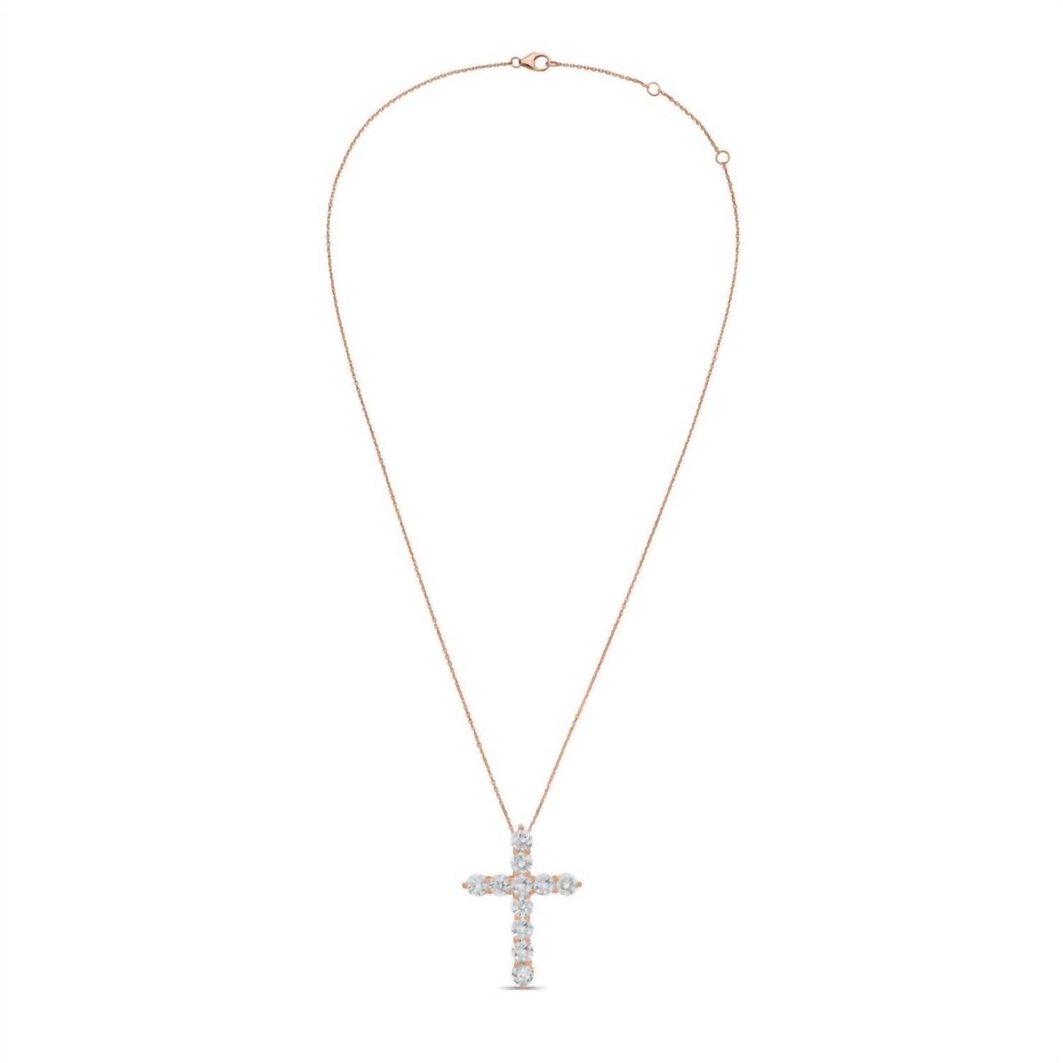 Diana M Jewels - Women's Round Lab-Grown Diamond Pendant Necklace (6.00 Ct) - Elegant