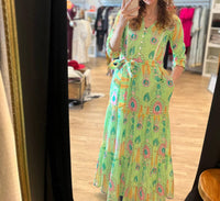 Sal Rosa - Razie Button Front Maxi Dress