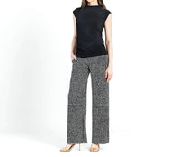 Clara Sun Woo - Side Ruched Cap Sleeve Top