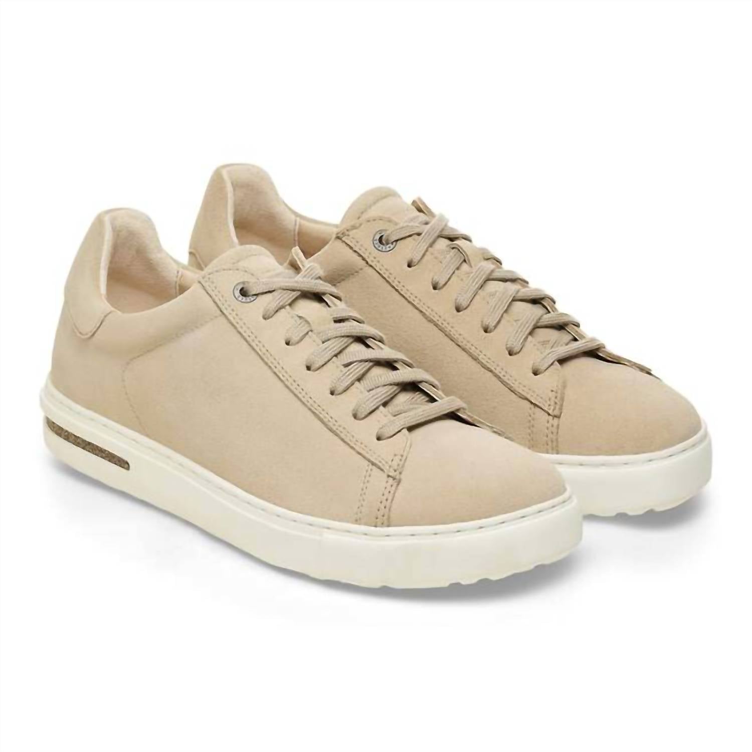 BIRKENSTOCK Women's Bend Low Sneaker in sandcastle - women's sneaker - detail view