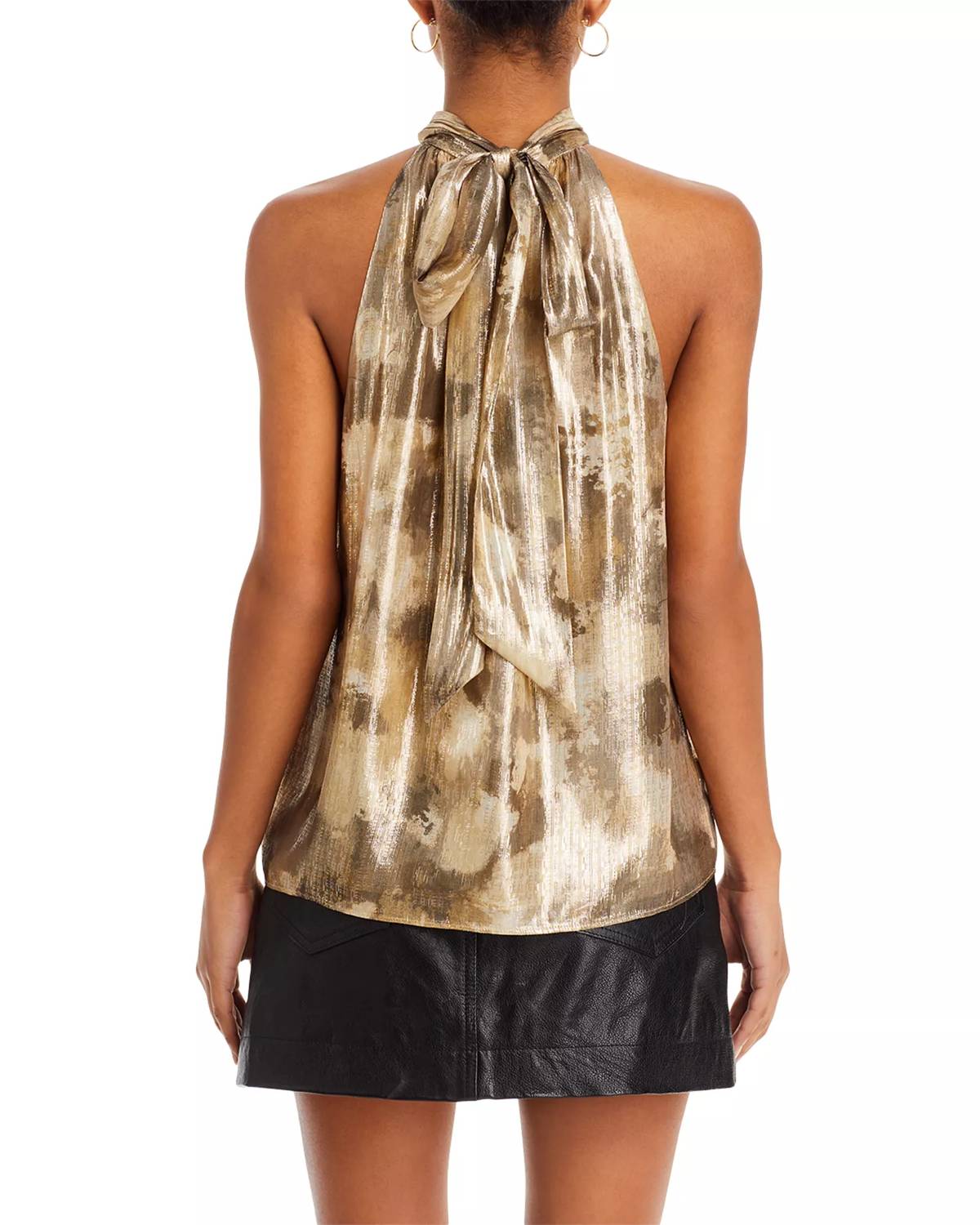 Ramy Brook - Arielle Metallic Halter Top