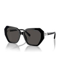Swarovski - Women's Oval With Crystal Embellish Sunglasses