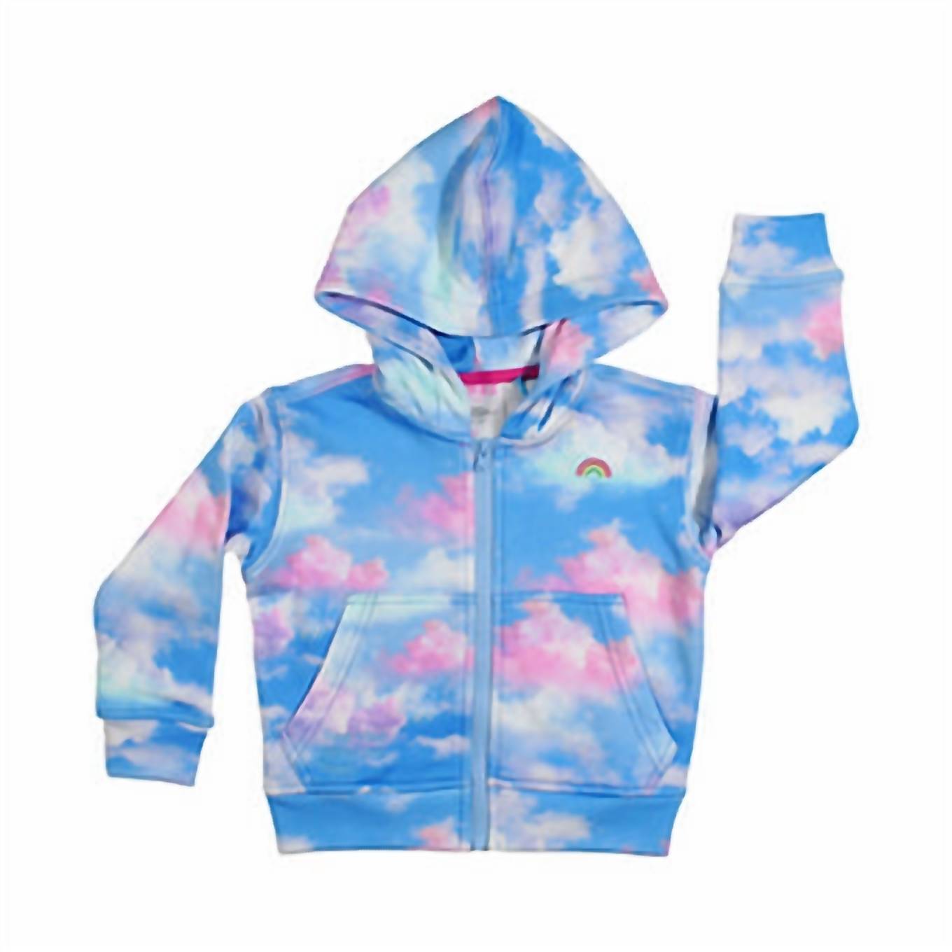 Terez - Girl's Oversized Zip Hoodie