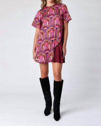 Crosby by Mollie Burch Graham Mini Dress in gatsby - women's dress - view 4