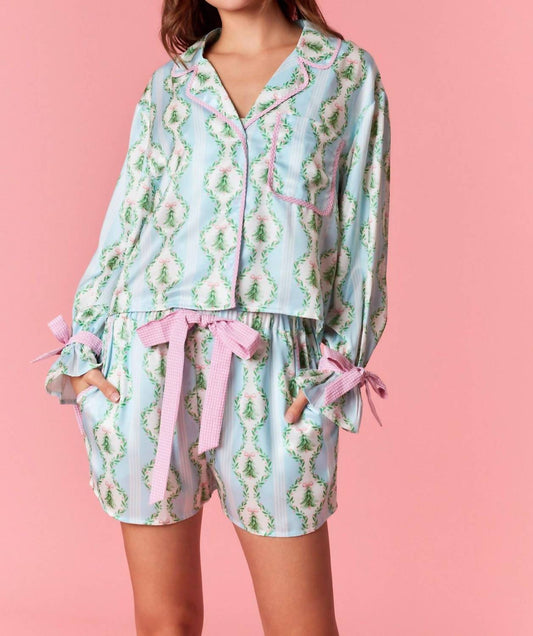 Peach Love - Christmas Pajama Set
