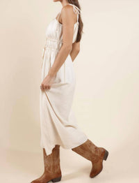 Sadie & Sage - Positivity Gathered Midi Dress