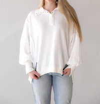 Free People - Camden Henley Sweatshirt