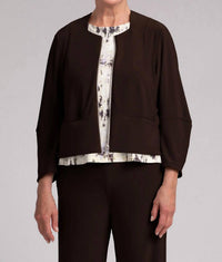 Sympli - Cropped Lantern Jacket