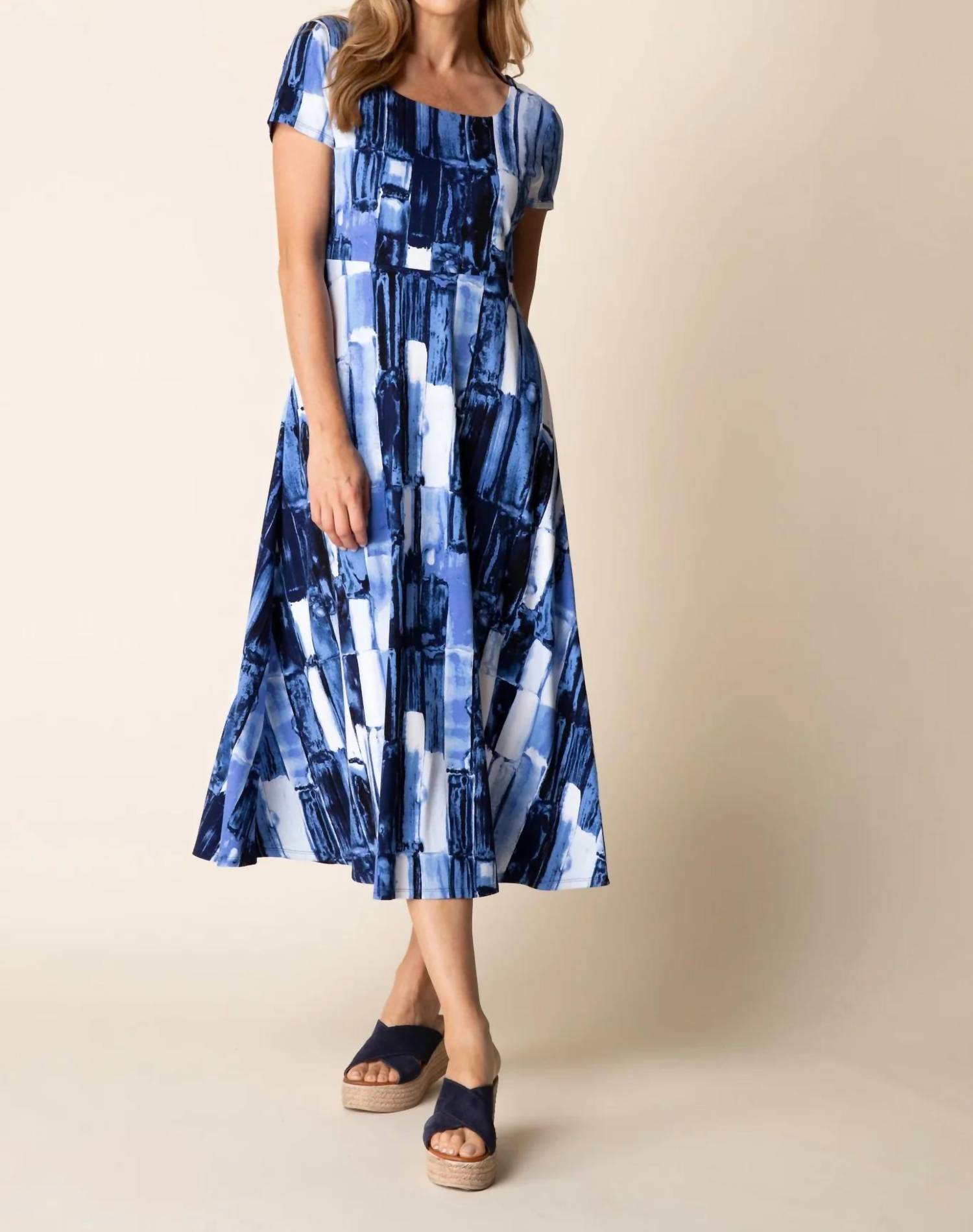 Habitat - Core Travel BrushStroke Swing Dress