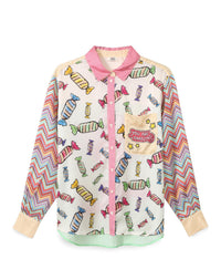 Me369 - Isabel Long Sleeve Button Down Shirt