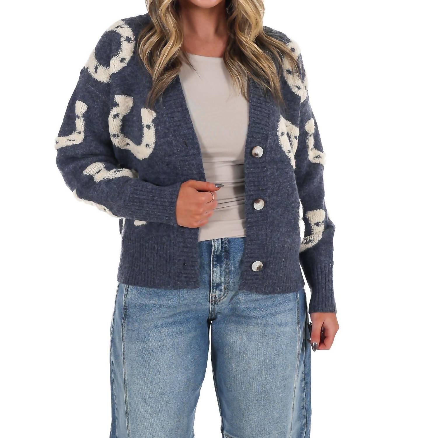 Ee:Some - Hoof & Thread Horseshoe Cardigan