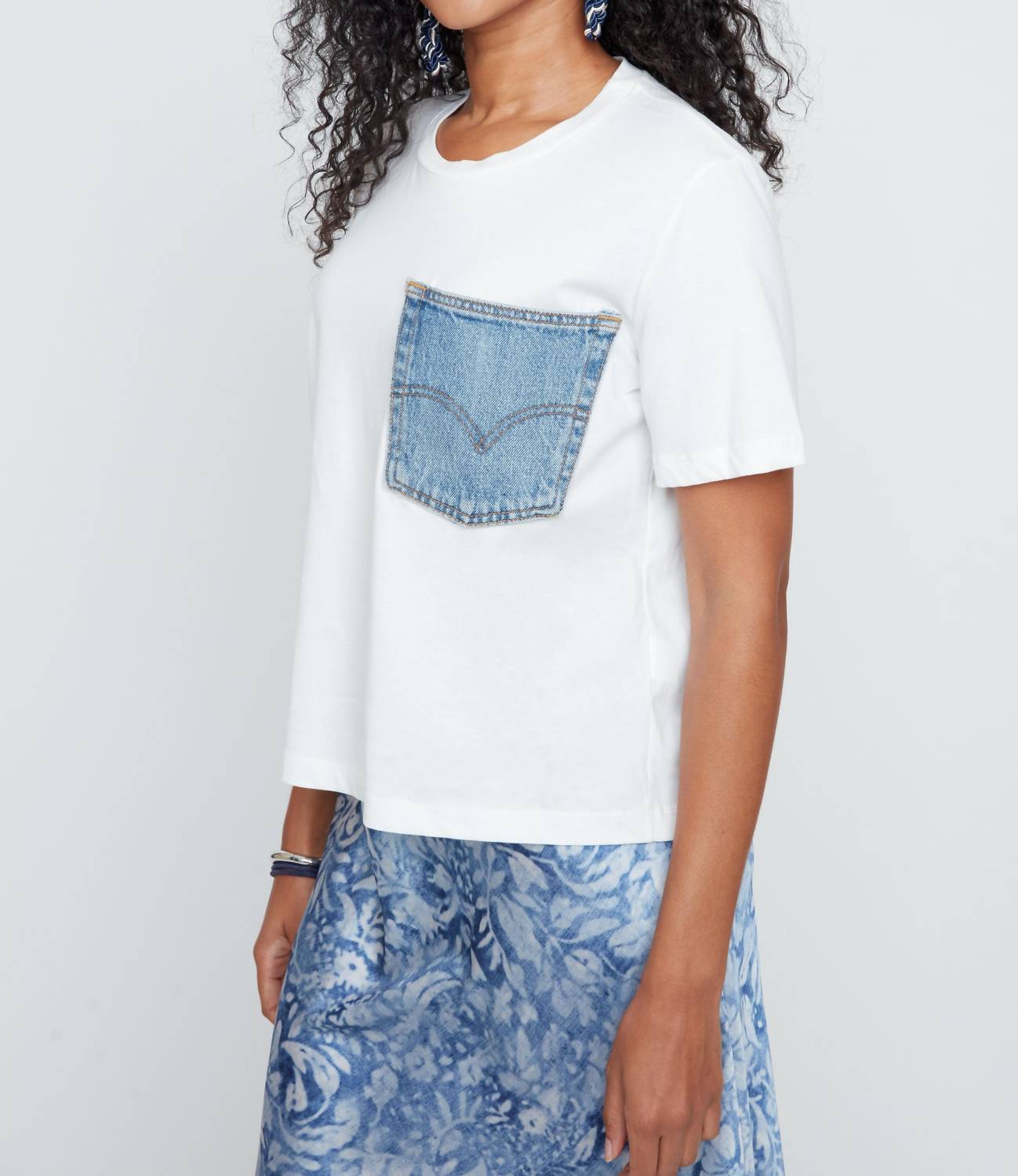 Renuar - Denim Pocket Everyday Tee