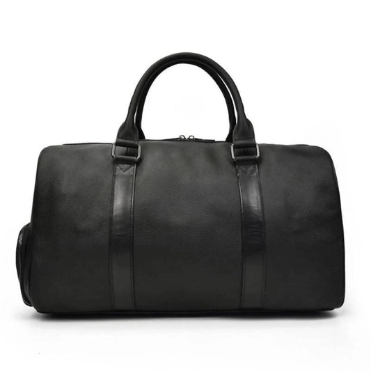 Steel Horse Leather - Men's Endre Weekender Vintage Leather Duffle Bag