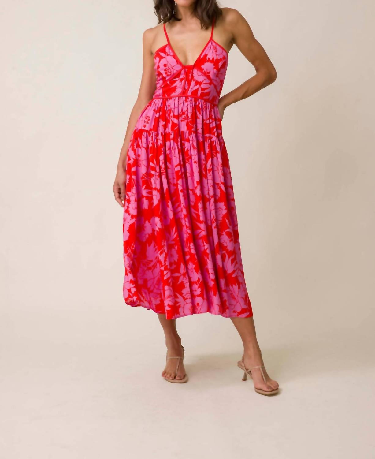 Line And Dot - Jennie Midi Dress