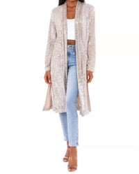 Fifteen Twenty - Sequin Snake Duster
