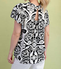 Gigio - Medallion Print Blouse
