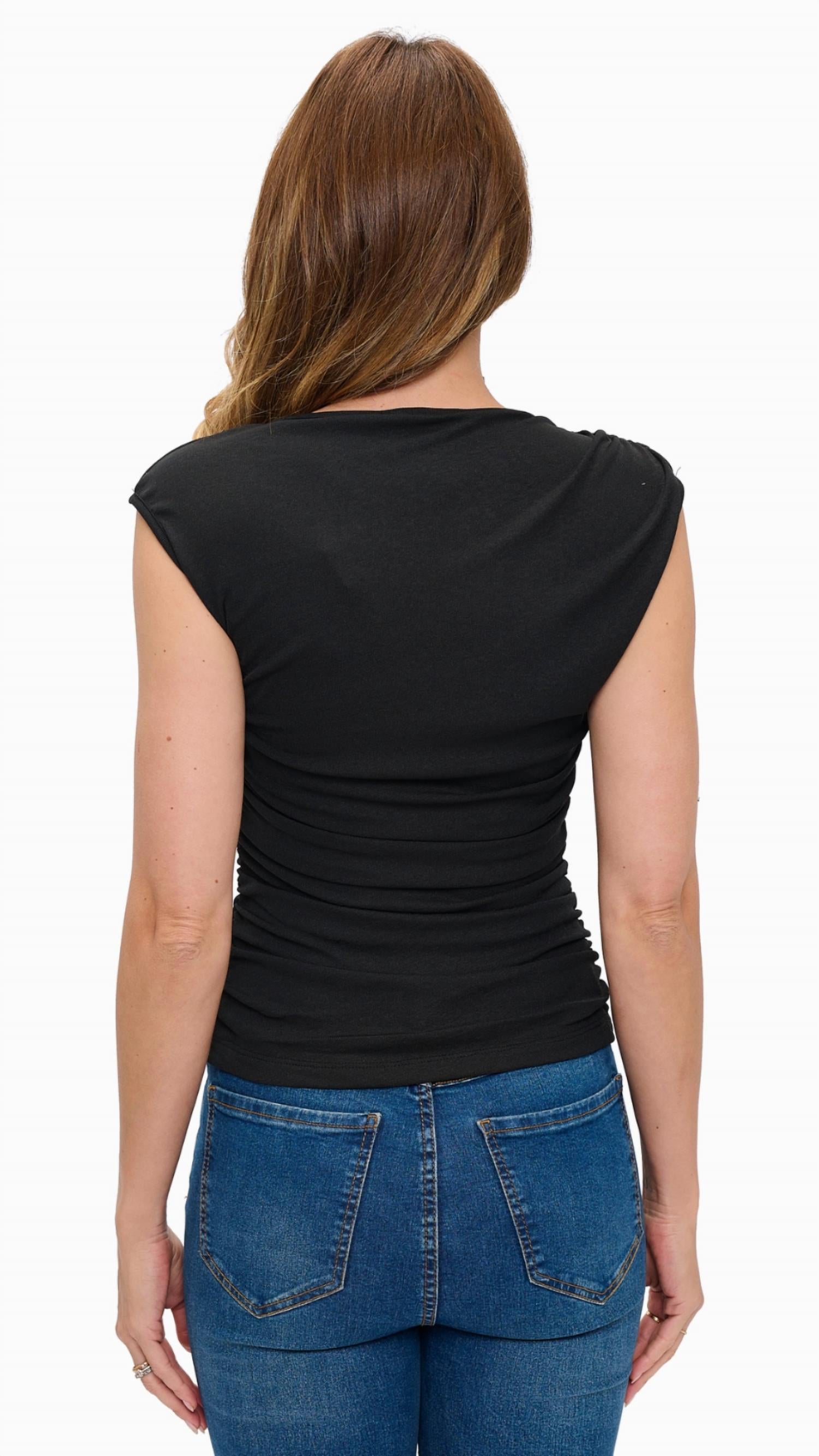 Ariella - Women's Sruched Top