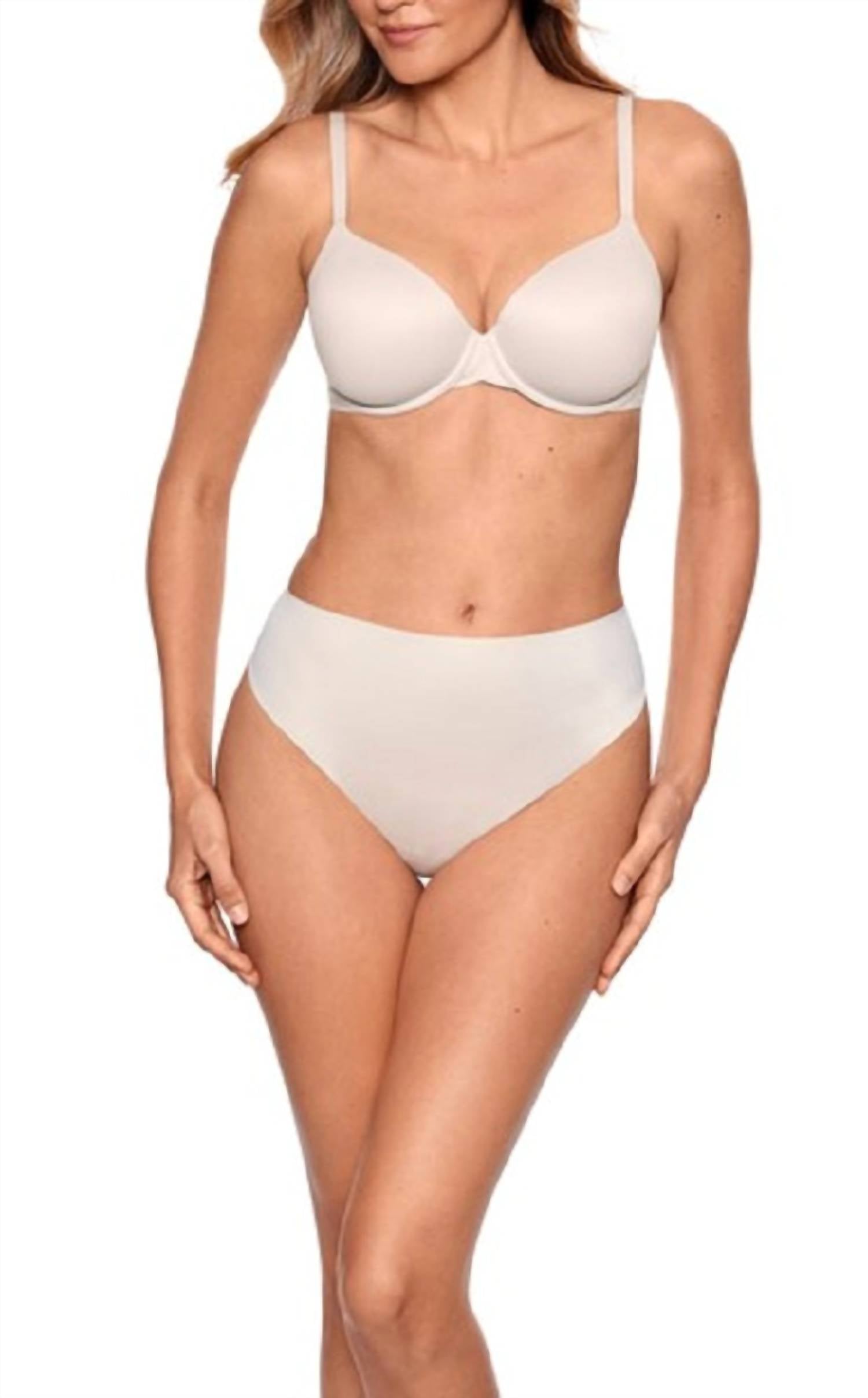 Miraclesuit Light Shaping Waistline Thong Bottom in beige - women's intimate