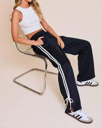 Le Lis - Track Pants with Bow Detail