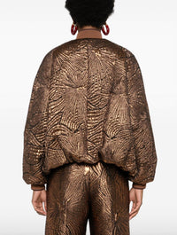 Forte Forte - Golden Sunrise Jacquard Bomber Jacket