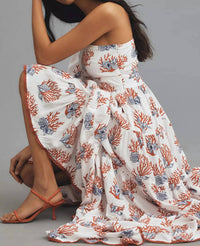 Priya Israni X Anthropologie - One-shoulder Maxi Dress