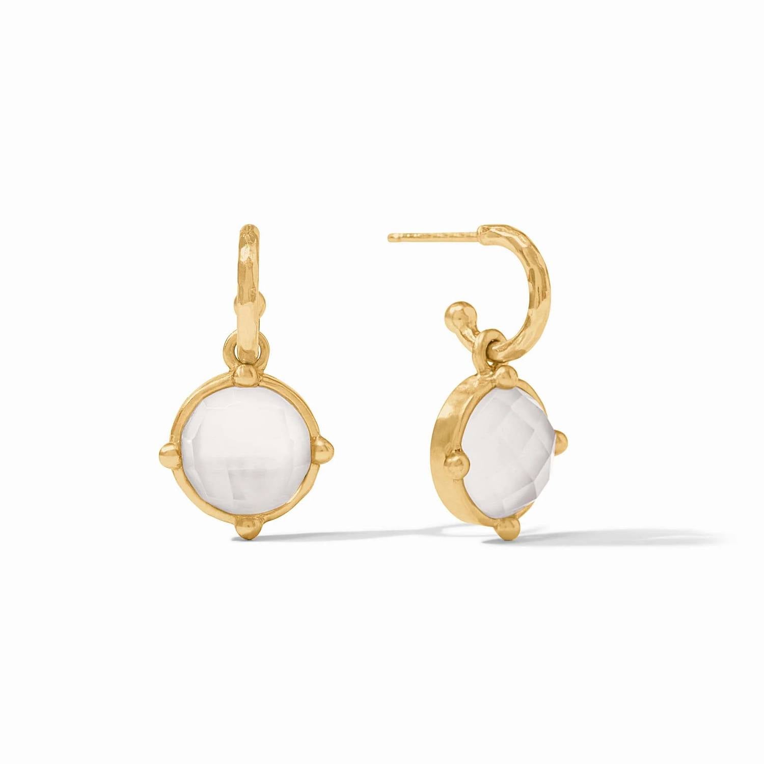 Julie Vos - Women's Honey Bee Hoop & Charm Earring