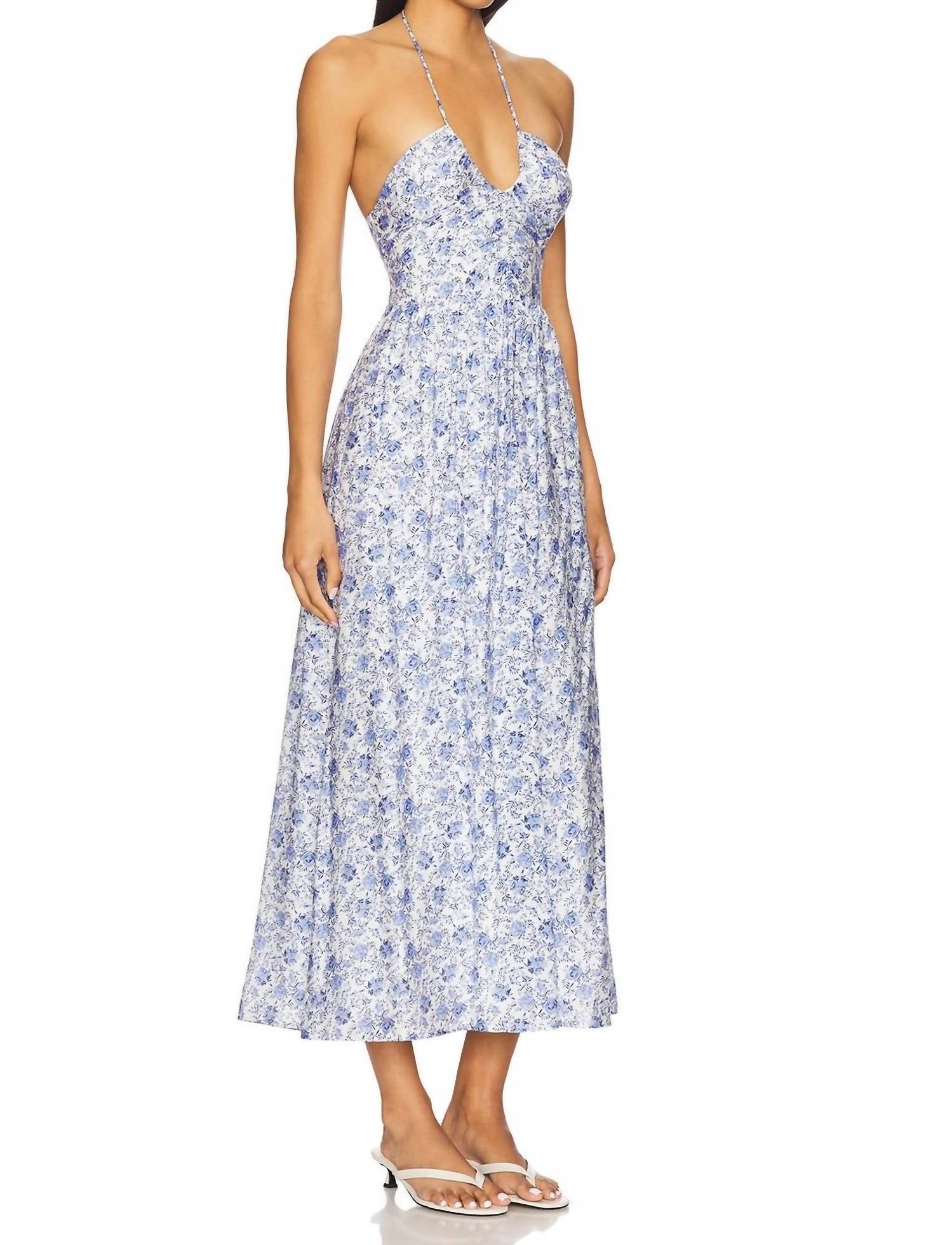 Minkpink - Evelyn Halter Midi Dress