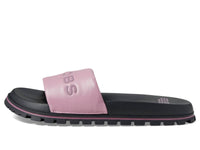 Marc Jacobs Women's The Slide Sandal in lilas purple - women's sandal - detail view