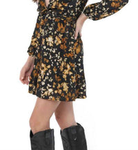 Sadie & Sage - With Ease Deep V Mini Dress