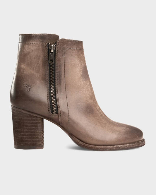 Addie Double Zip Ankle Boot